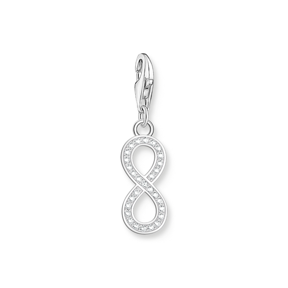 Charm symbole de l'infini, argent, zircons incolores - 2171-051-21 - Thomas Sabo