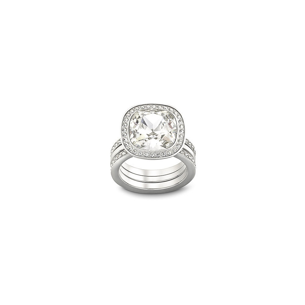 Bague métal rhodié cristaux - 1144264 - Swarovski