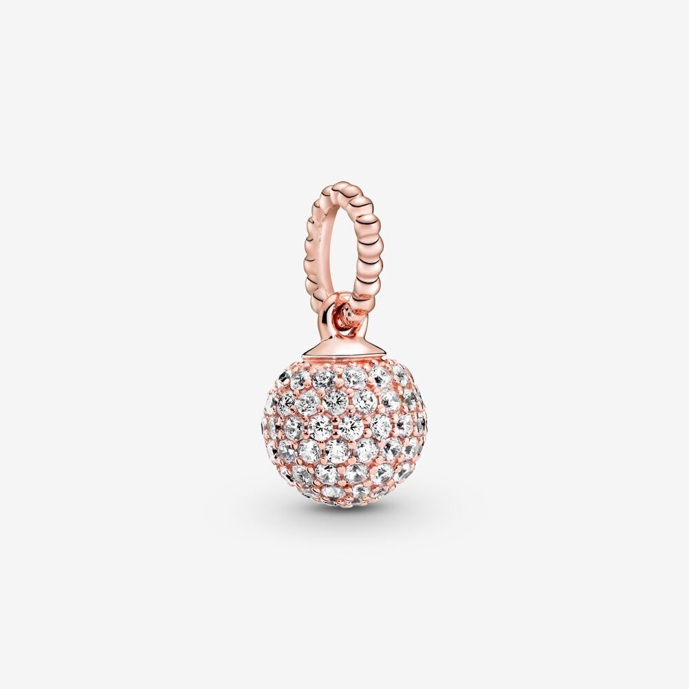 Boule pavée, cz incolore - 388686C01 - Pandora