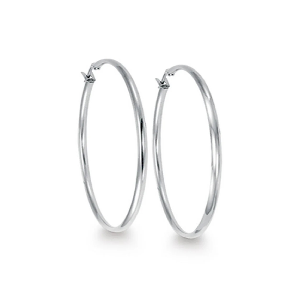 35mm Stainless Steel Hoops - 27-0106E-35MM - Italgem Steel