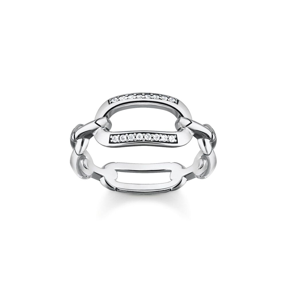 Bague liens en argent - TR2360-643-14-54 - Thomas Sabo