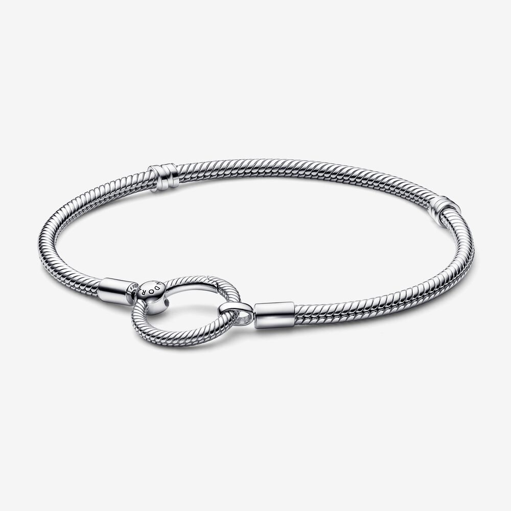 Bracelet fermoir en o pandora moments, argent - 592242C00-19 - Pandora