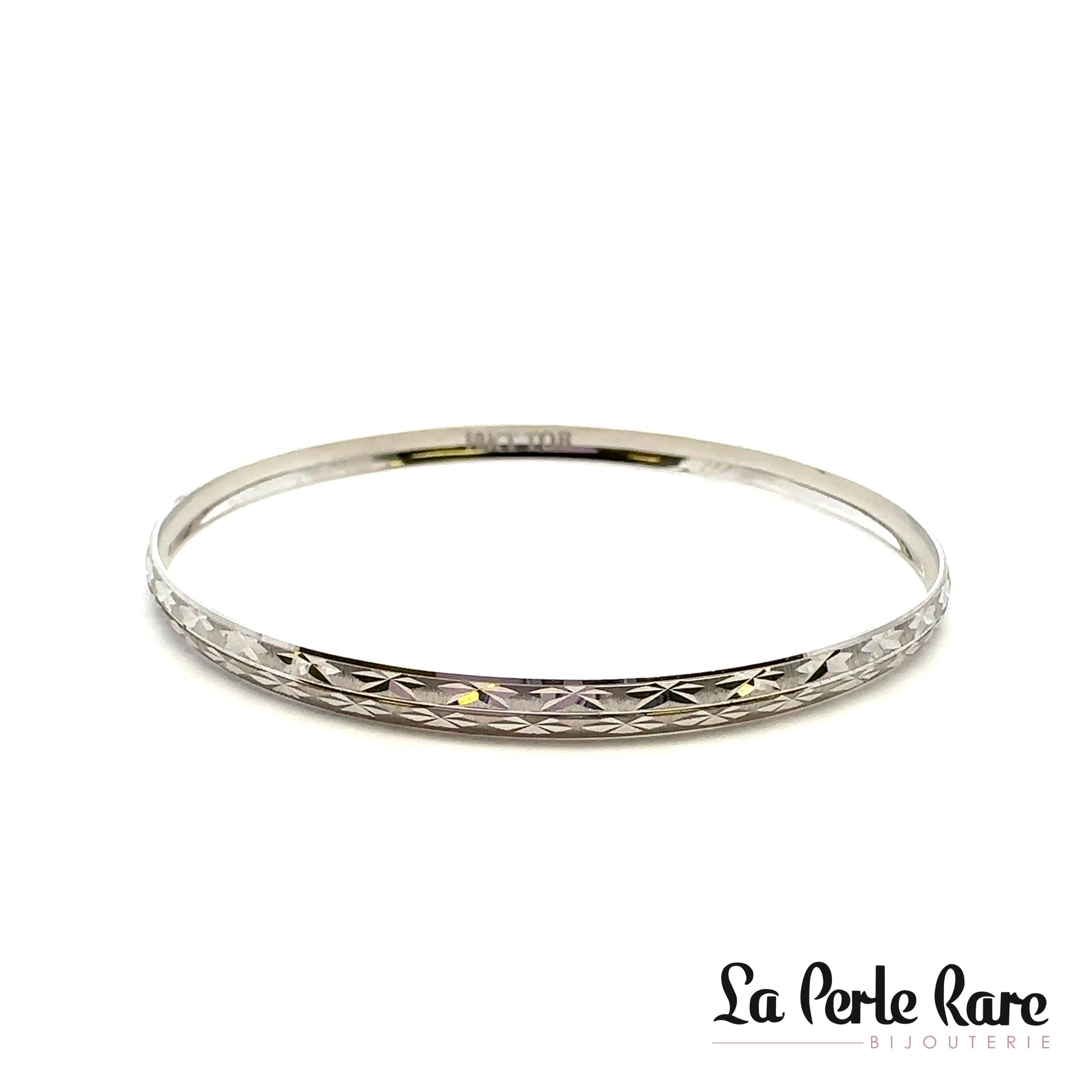 White gold bangle - LPR-1757 - Exclusivity