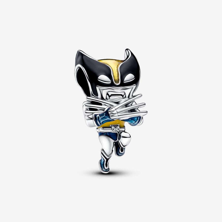 Bille Wolverine de Marvel, argent, émaux mixtes - 793359C01 - Pandora