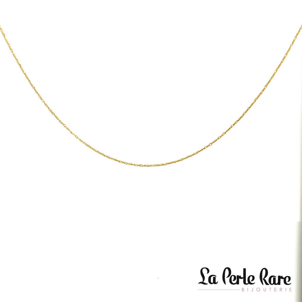 Yellow gold billot chain - 2013-20 - Exclusivity