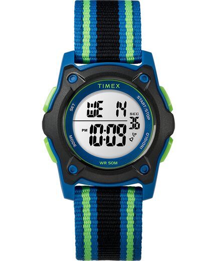 Montre nylon et plastique multicolores