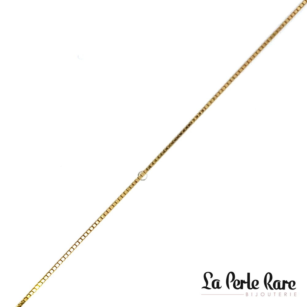 Venetian yellow gold anklet - LPR-1965-10 - Exclusivity