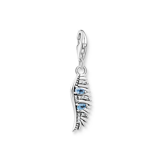 Charm aile de phénix, argent, spinelle synthétique, zircons - 1905-644-1 - Thomas Sabo