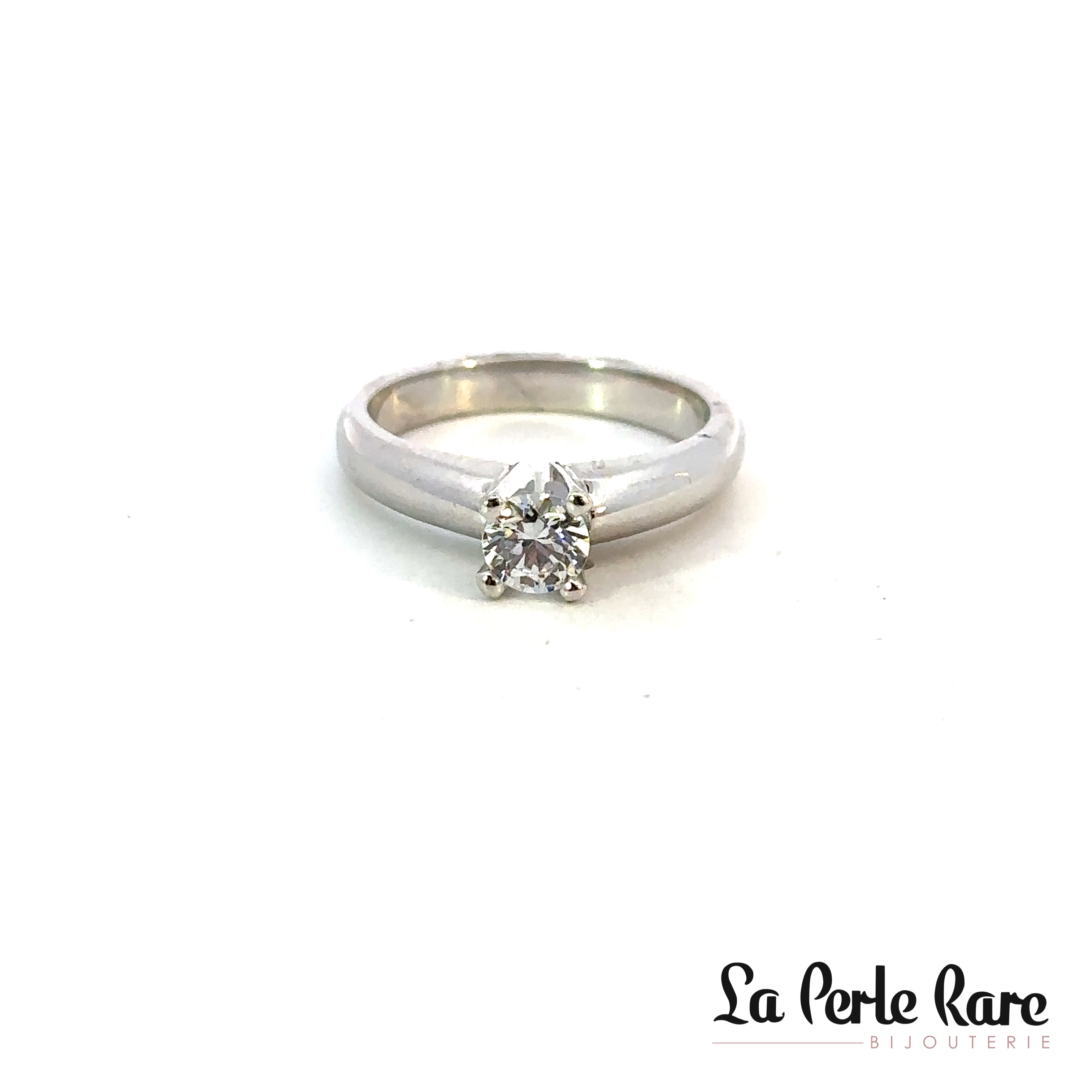 White gold ring with 50 points of cubic zirconia - TC-1503-APP - Exclusivity