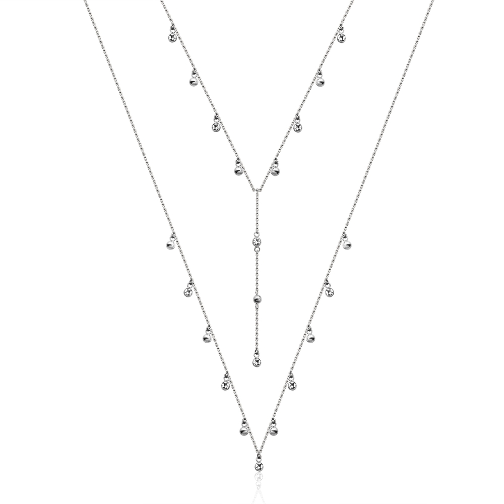 Collier double, acier - T0XE460117 - Steelx