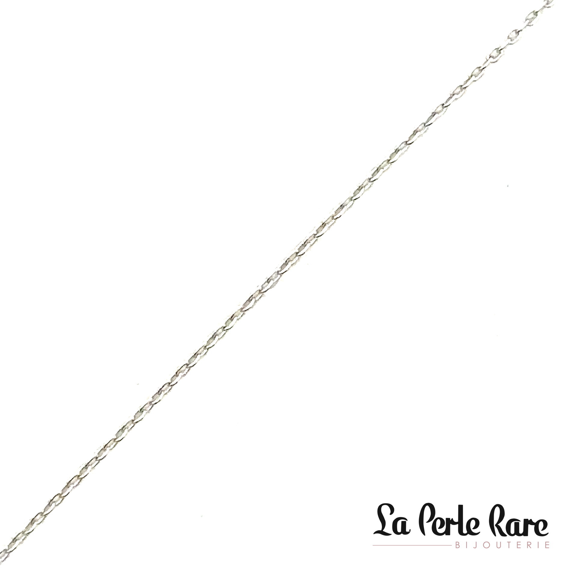 White gold ankle chain - LPR-1923-10 - Exclusivity