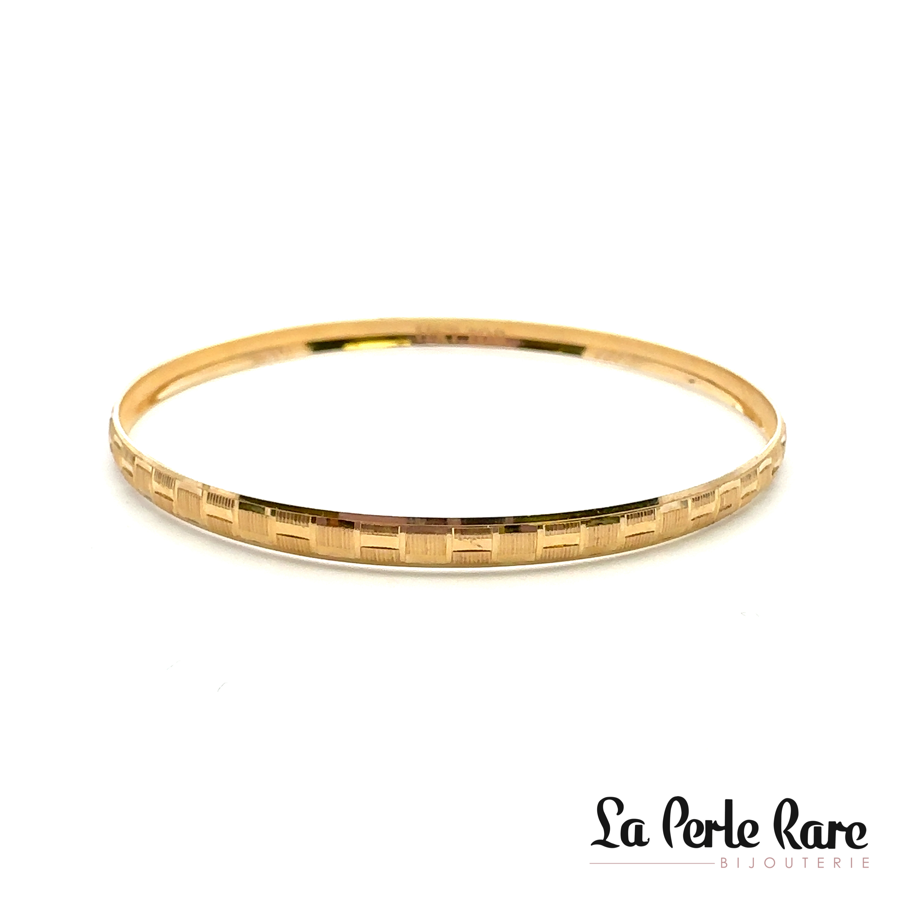 Yellow gold bangle - LPR-1759 - Exclusivity