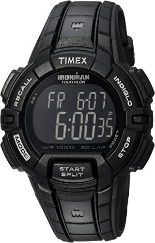 Montre ironman, silicone noir - T5K793GP - Timex