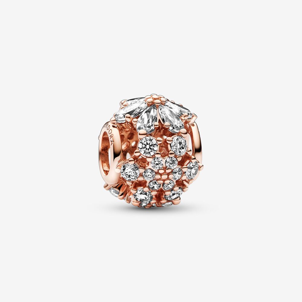 Bille herbiers scintillants, pandora rose, zircons - 782383C01 - Pandora