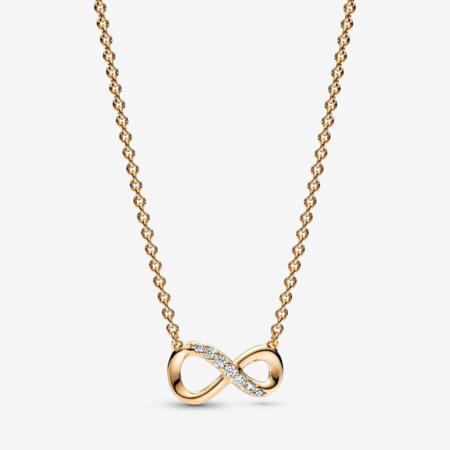 Collier infini scintillant, pandora shine, zircons - 368821C01-50 - Pandora