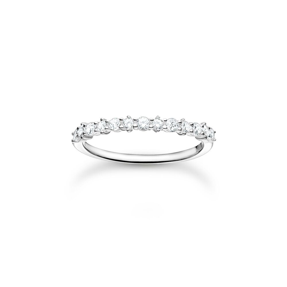 Bague argent pierres blanches - TR2343-051-14-54 - Thomas Sabo