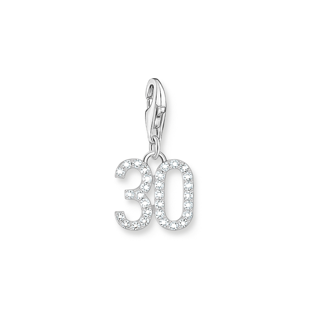 Charm 30, argent, zircons - 2136-051-21 - Thomas Sabo