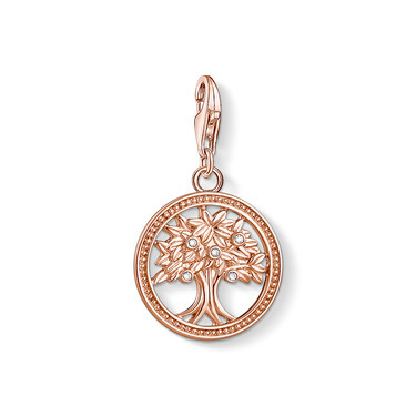 Charm arbre de vie argent rosé zircons - 1861-416-14 - Thomas Sabo