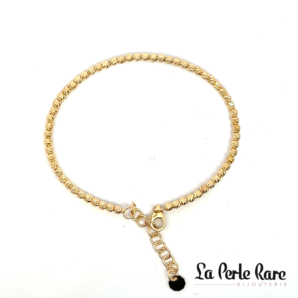 Yellow gold rigid bracelet - BETA0822-073 - Exclusivity