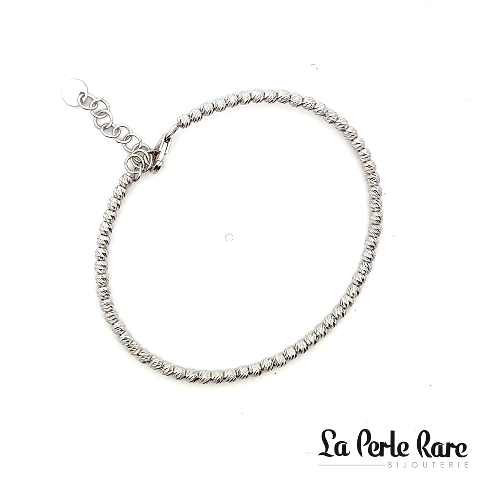 Bracelet rigide or blanc - BETA0822-074 - Exclusivités