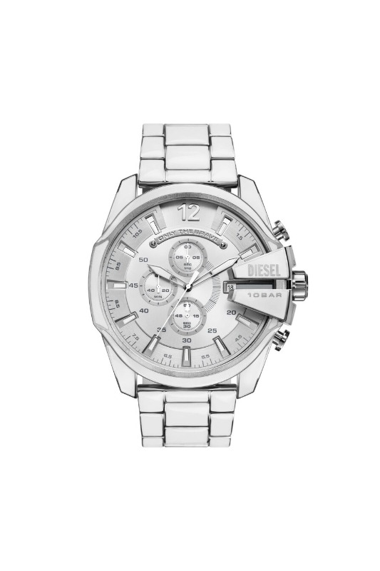 Steel watch, white enamel - DZ4660 - Diesel