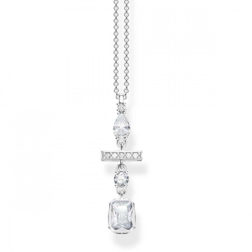 Collier argent et zircons - KE189205114L45V - Thomas Sabo