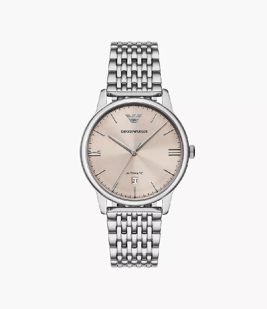 Emporio Armani automatic watch in stainless steel. - AR60082 - Emporio Armani