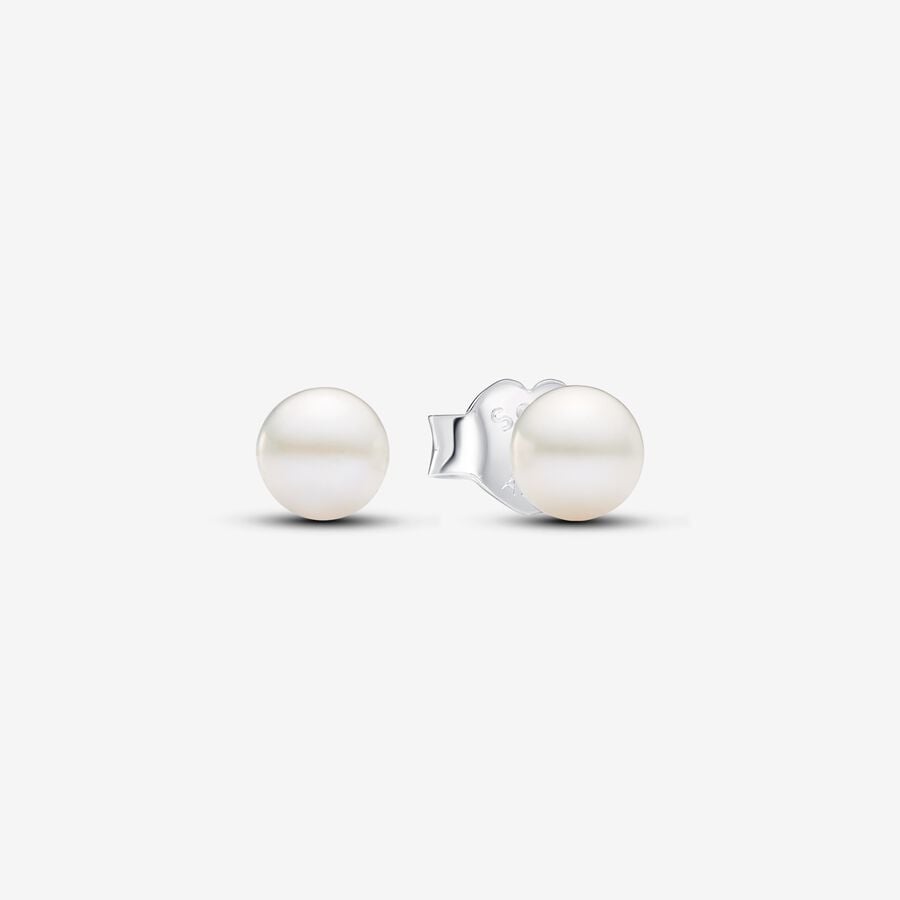 Stud Earrings, Silver, Freshwater Pearls - 293168C01 - Pandora