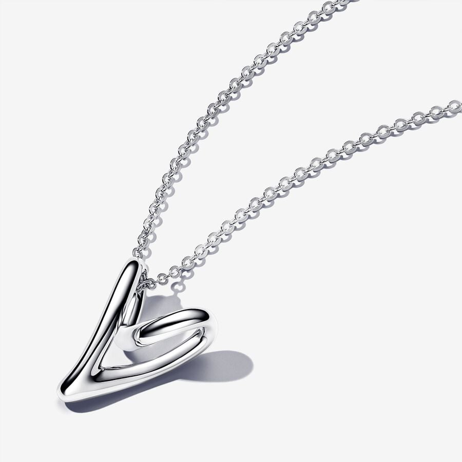 Pendentif coeur, argent - 393272C00-70 - Pandora