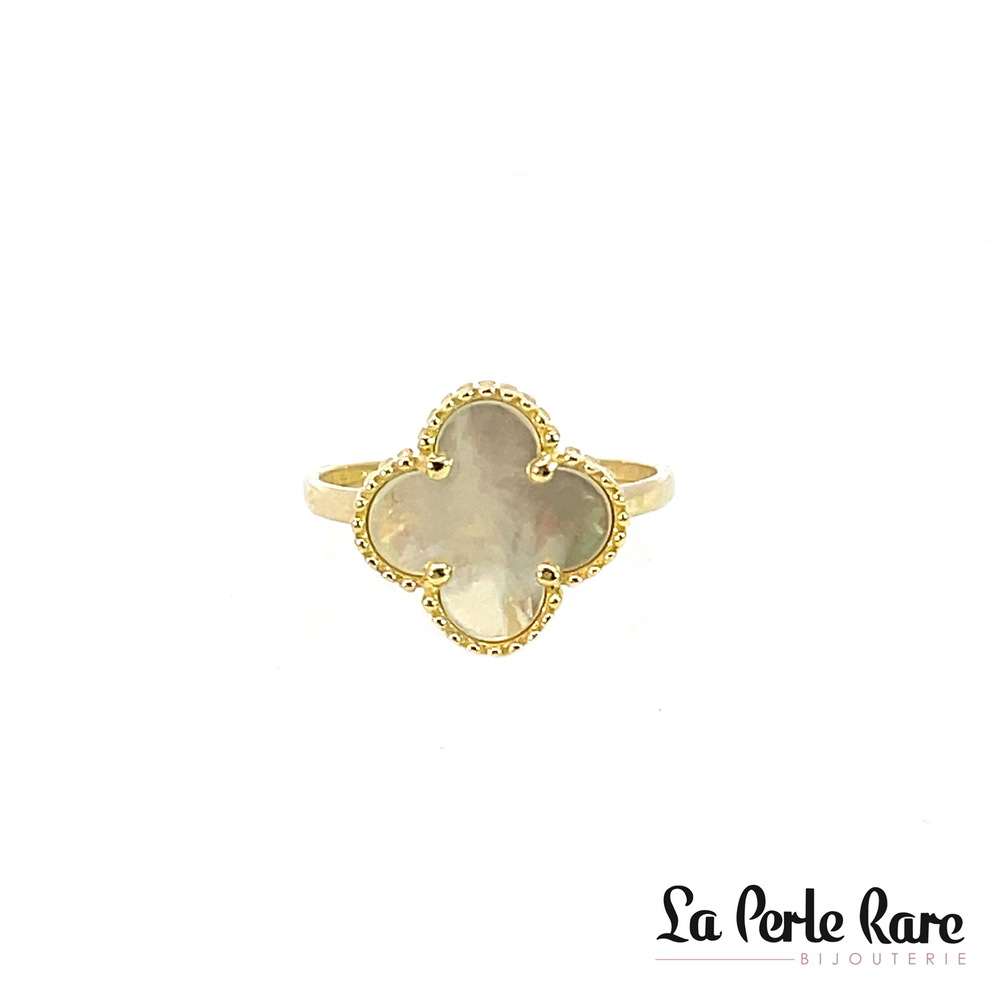 Bague or jaune, nacre de perle - LPR-2038 - Exclusivités