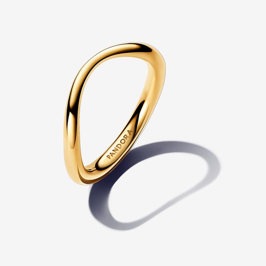 Ring, gold-toned metal - 163314C00-52 - Pandora