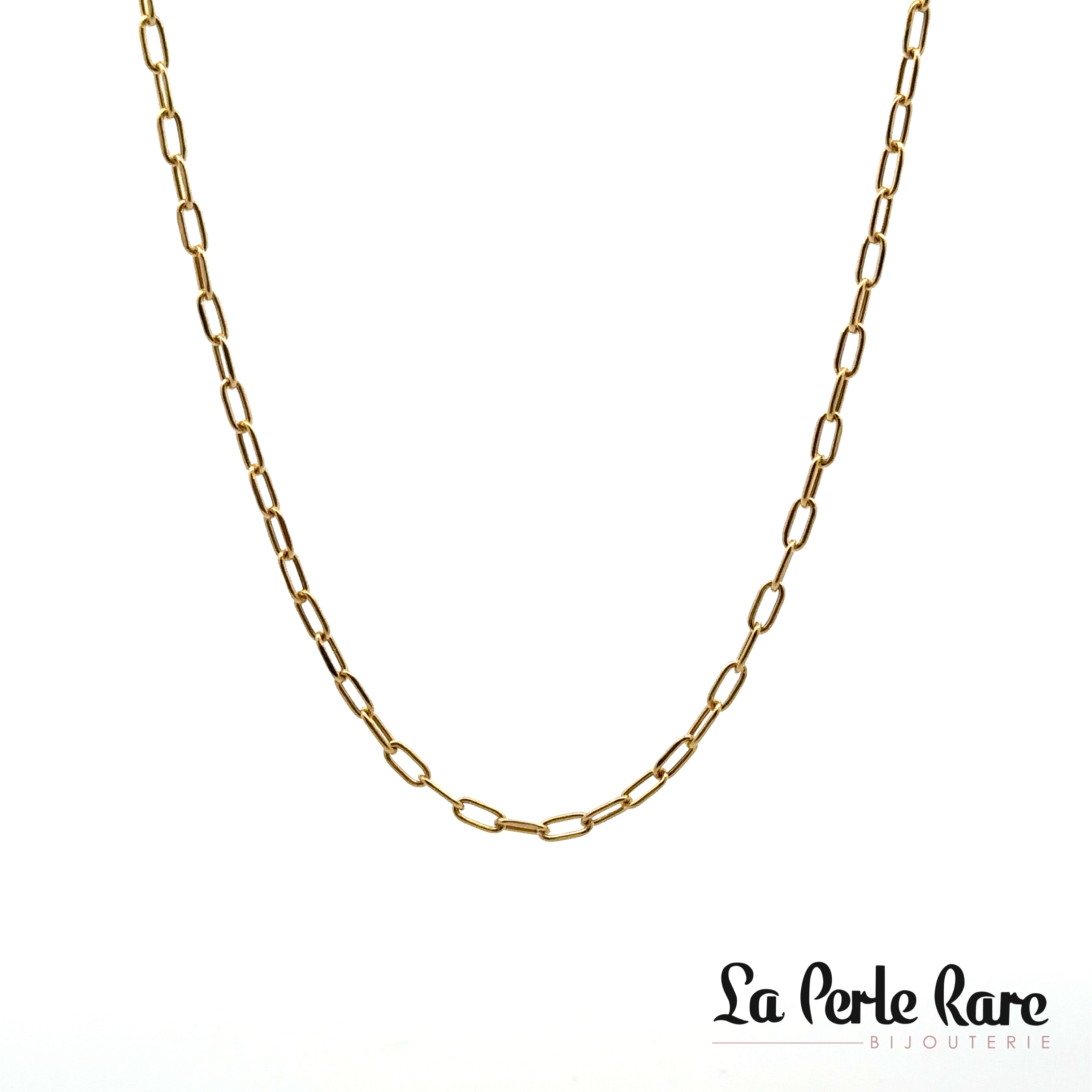 Yellow gold chain - LPR-2338-20 - Exclusivity