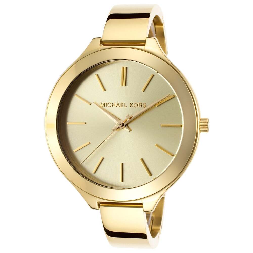 Women's golden steel semi rigid watch - MK3275 - Michael Kors