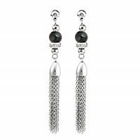 Women's dangling steel earrings - T2X6530000 - Steelx