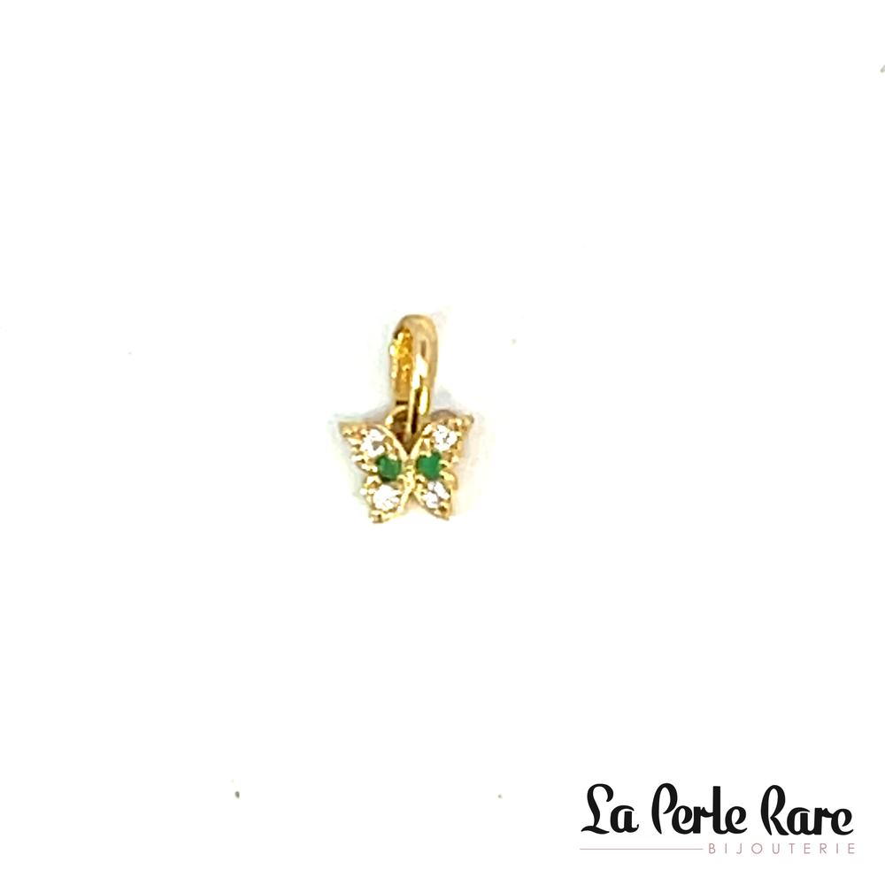 Enfant pendentif papillon cz mai