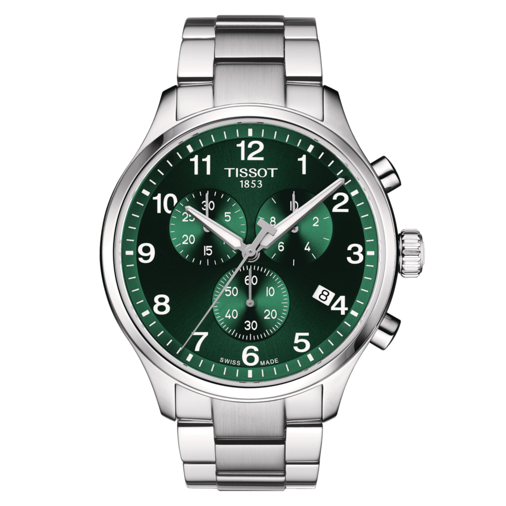 Montre pour homme Chrono XL Classic avec le cadran vert - T116.617.11.092.00 - Tissot