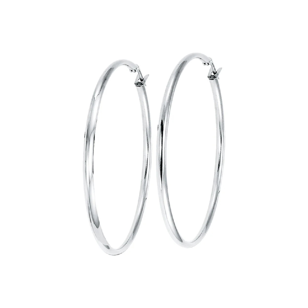 60mm Stainless Steel Hoops - 27-0106E-60MM - Italgem Steel