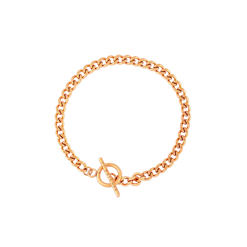 Bracelet jucar acier rose - 2049-R-17 - FIVE JWLRY