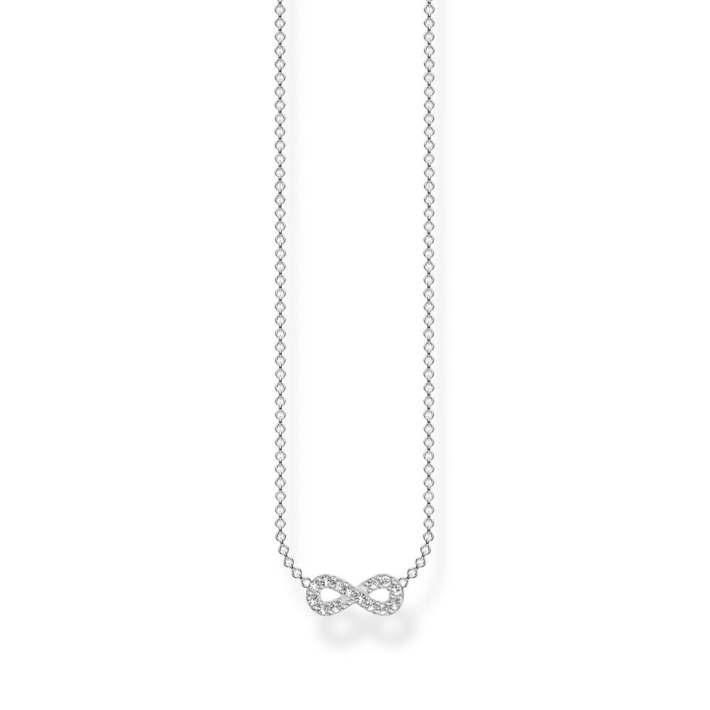 Collier infini, argent, zircons - KE2124-051-14-L45V - Thomas Sabo