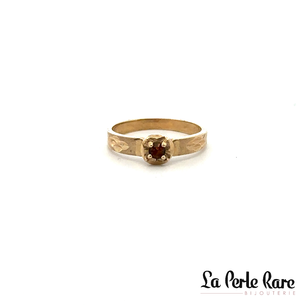 10K Yellow Gold Ring, Yellow Zircon - 2553 - Exclusivity