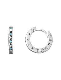 Huggies gemme vitro-céramique turquoise - CR601-667-17 - Thomas Sabo