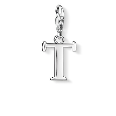 Charm lettre classique "t" - 0194-001-12 - Thomas Sabo