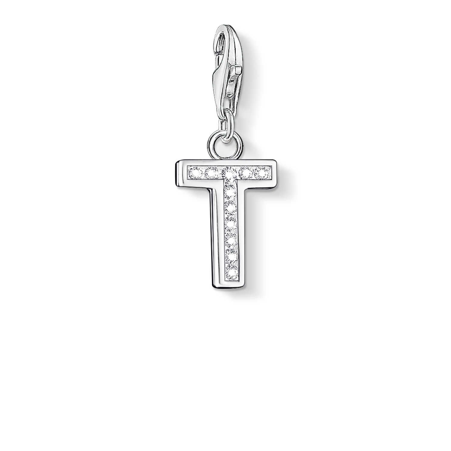 Charm club thomas sabo, lettre t - 0242-051-14 - Thomas Sabo