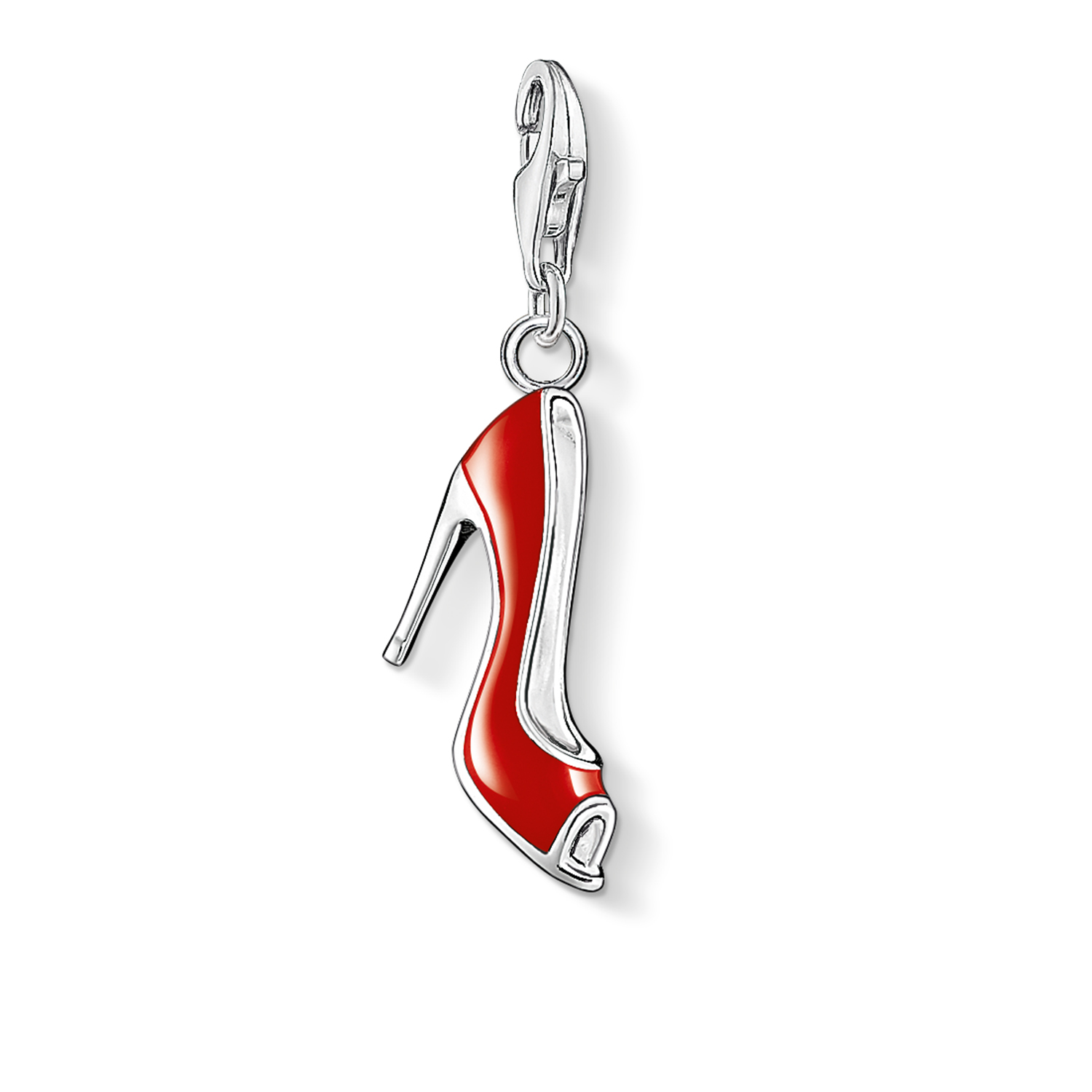 Charm escarpin rouge, argent, émail rouge - 0301-007-10 - Thomas Sabo