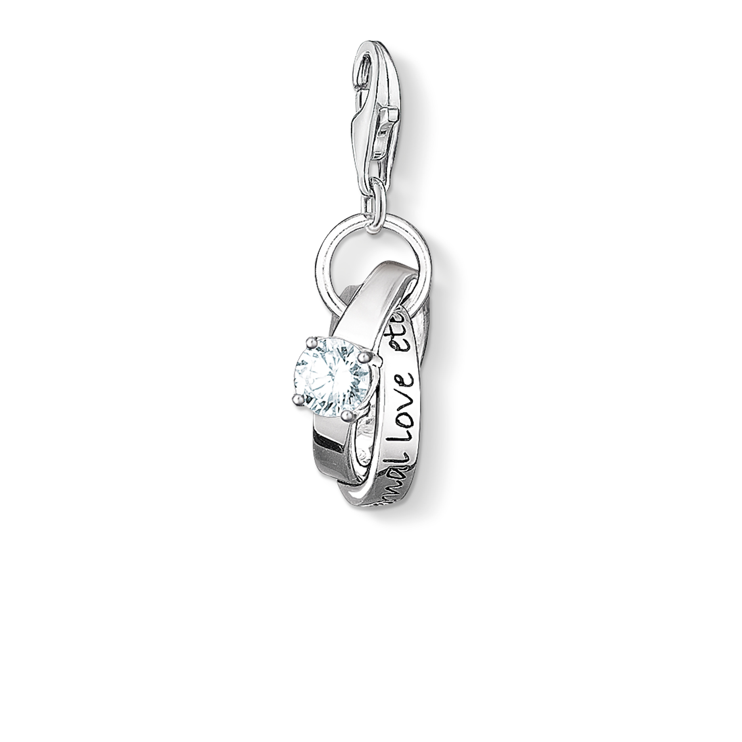 Silver and zirconium alliances charm