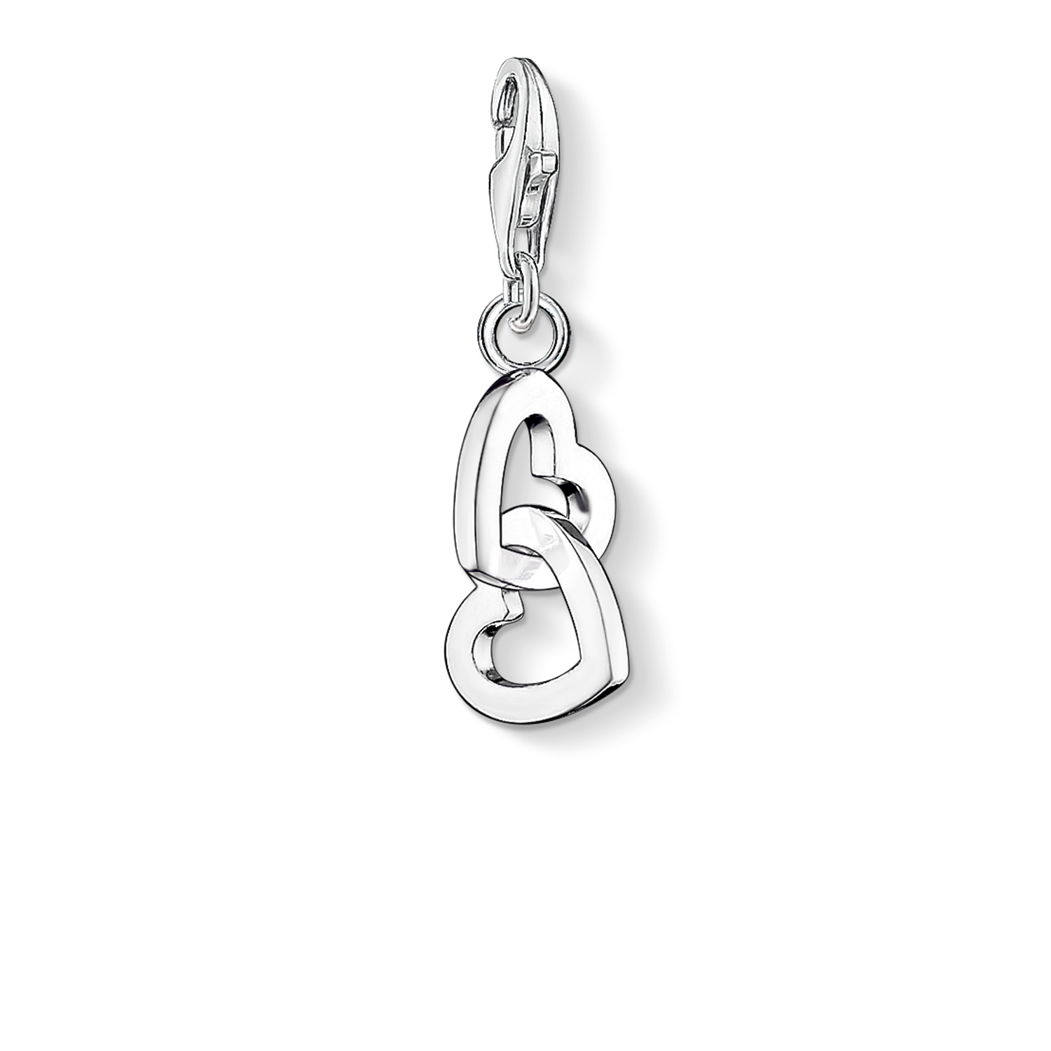 Pendentif charm coeurs en argent - 0773-001-12 - Thomas Sabo