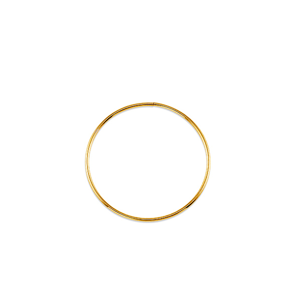 30 mm yellow gold hoop earrings