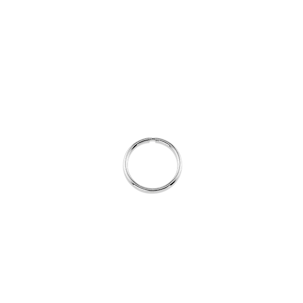 12 mm white gold ring