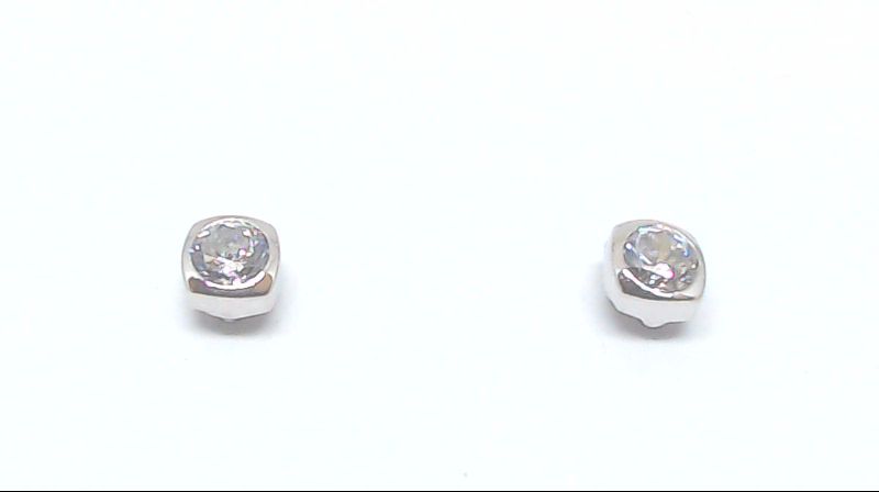 Bo fixes 3 mm or blanc, zircons