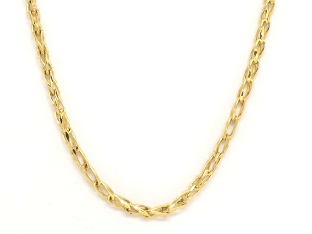 10kt yellow gold mesh chain - 1354-22 - Exclusivity